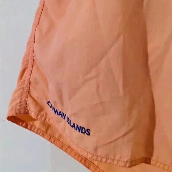 Guy Harvey Classic Collection Swim Trunks Cayman Islands Peach‎ XL - Picture 3 of 6